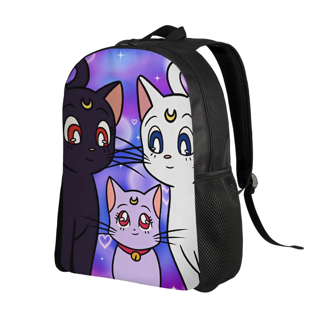 Sailors Moon Backpack Women Men Large Backpacks Polyester Fashion School Bags Camping Designer Rucksack