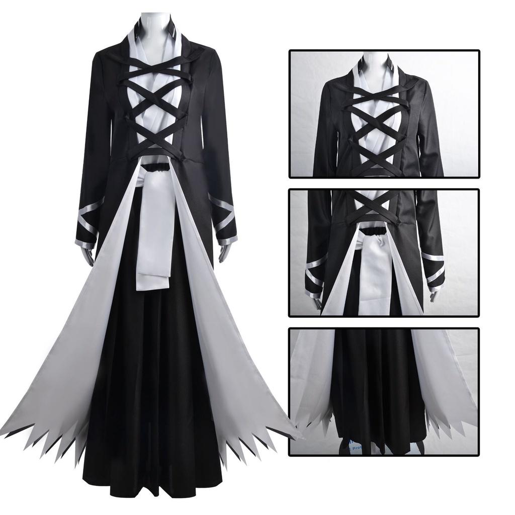 High Quality Bleach Kurosaki Ichigo Robe Cosplay Costume Halloween Carnival Party