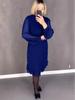 Cross2026 Autumn-Winter European & American Lace Patchwork Hot Drilling Round Neck Dress for Women