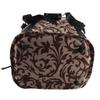 Collapsible Bike Basket Flower Printed Small Pet Cat Dog Carrier Bag Detachable Bicycle Handlebar