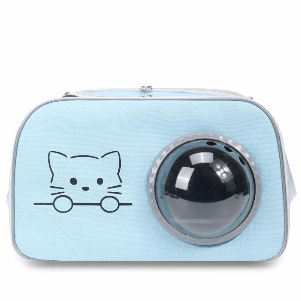 Portable Cross Body Pet Backpack Large Capacity Anti Stress Outdoor Pet Carrier Lightweight Breathable Pet Carrier Pet Travel