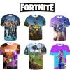 Fortnite T Shirt For Teens With 3d Print Summer Breathable Cotton Tee