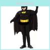 Costum minunat de Halloween pentru copii Supererou Batman Superman Costum Cosplay Pentru Băieți și Fete