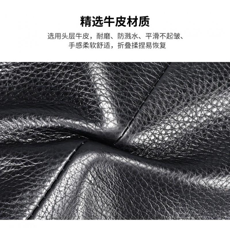 New Top Layer Cowhide Men's Shoulder Bag Trend Versatile Leather Outdoor Casual