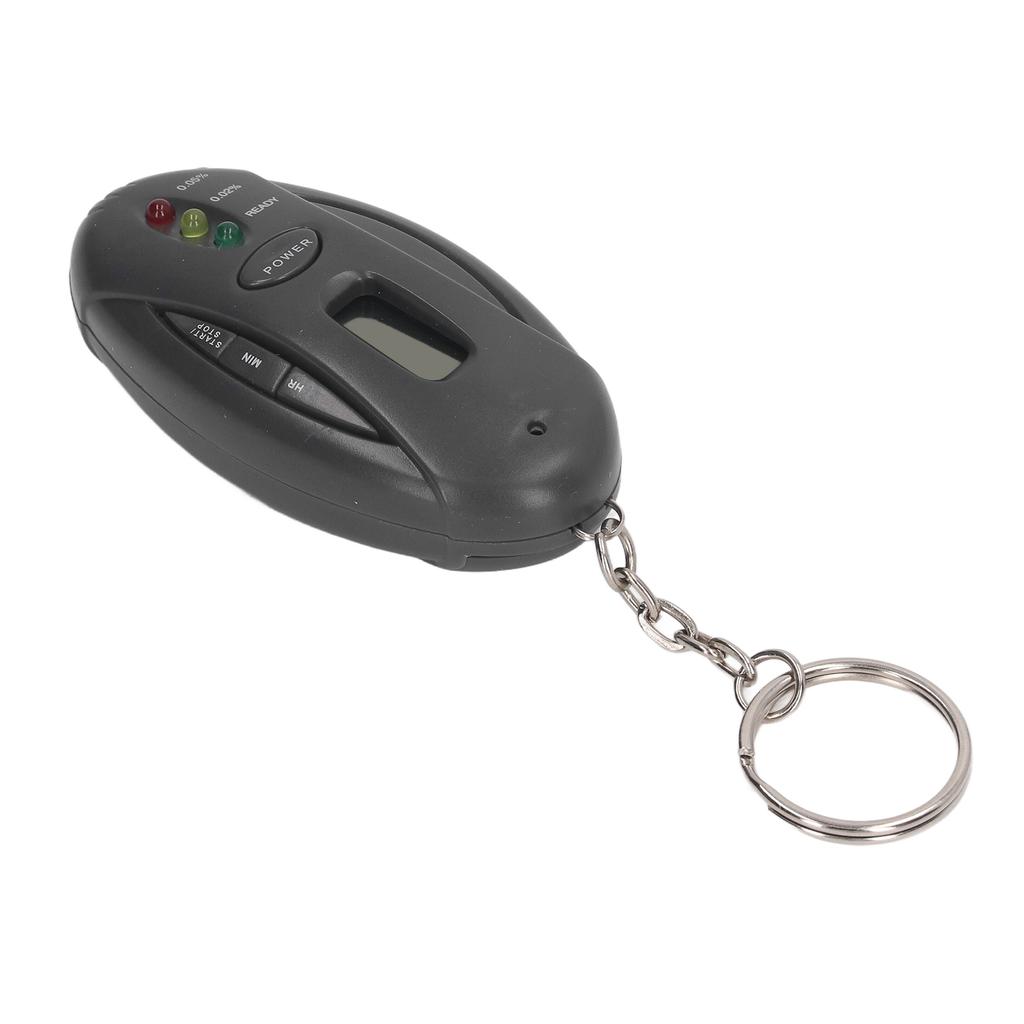 Breath Alcohol Tester Accurate Sensitive Light Indicator Portable Digital Display Drunk Tester