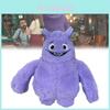 Adorable Purple Long Plush Stuffed Animal Toy Cute Cartoon Doll With Pp Cotton Filling