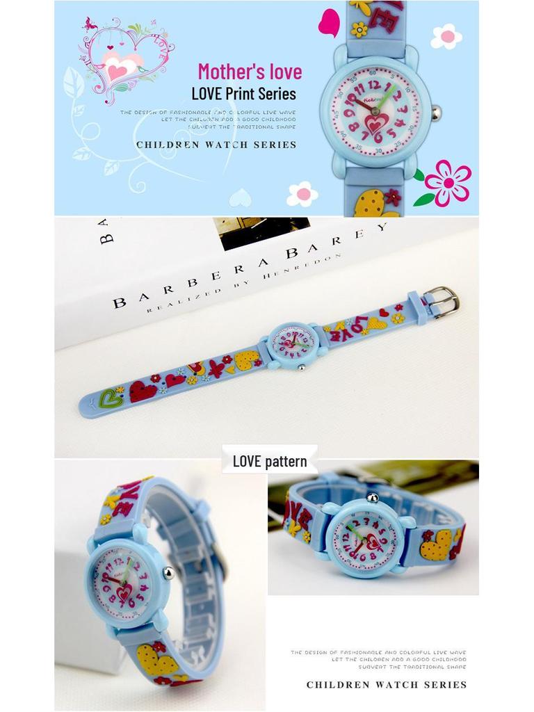 Waterproof Cute Cartoon Kid's Quartz Watch - Time-Telling Student Watch