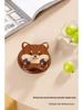 Shiba Inu Wooden Phone Stand & Cute Desktop Organizer