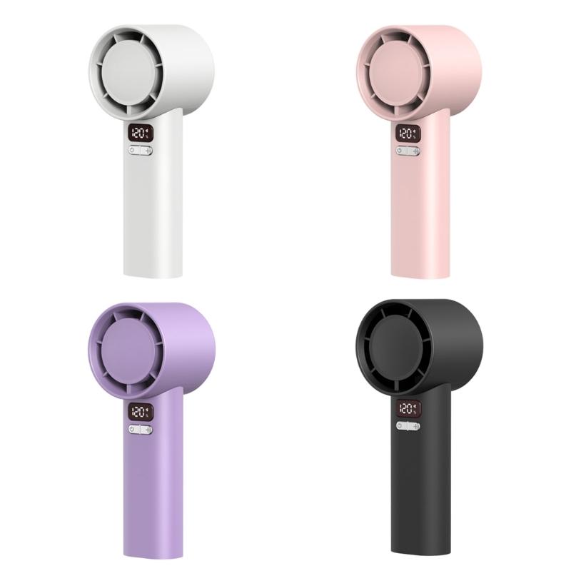 120 Category  Handheld Fan 4500mAh USB Rechargeable Fan, Battery Operated Pocket Fan for Travel/Outdoor/Home