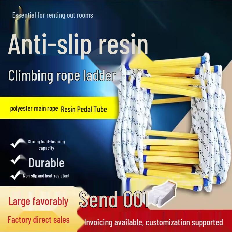 Multi-Functional Rescue & Climbing Rope Ladder