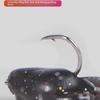Soft Material Soft Fishing Lures with hook Artificial Worm Shape Bionic Tadpole Bait  Lure Fishing