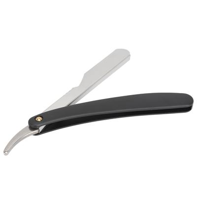 Vintage Manual Beard Knife Ergonomic Streamline Folding Holder Beard Trimmer Rack for Men