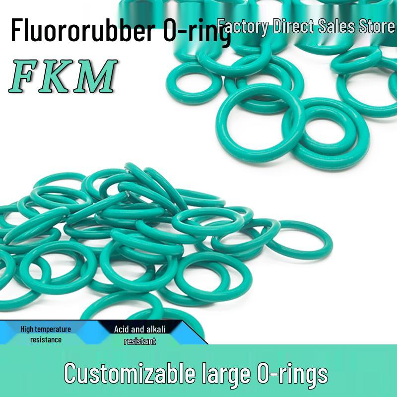 2mm Fluororubber O-Ring (OD: 5-17mm) 5mm*2mm Fluororubber