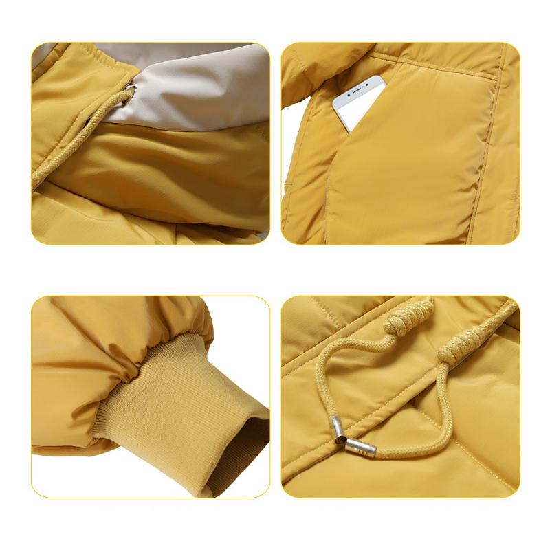 Baumwollmantel Damen Kurzer Winter Neue Koreanische Art Student Brotmantel Baumwolljacke Lose Verdickte Baumwollmanteljacke