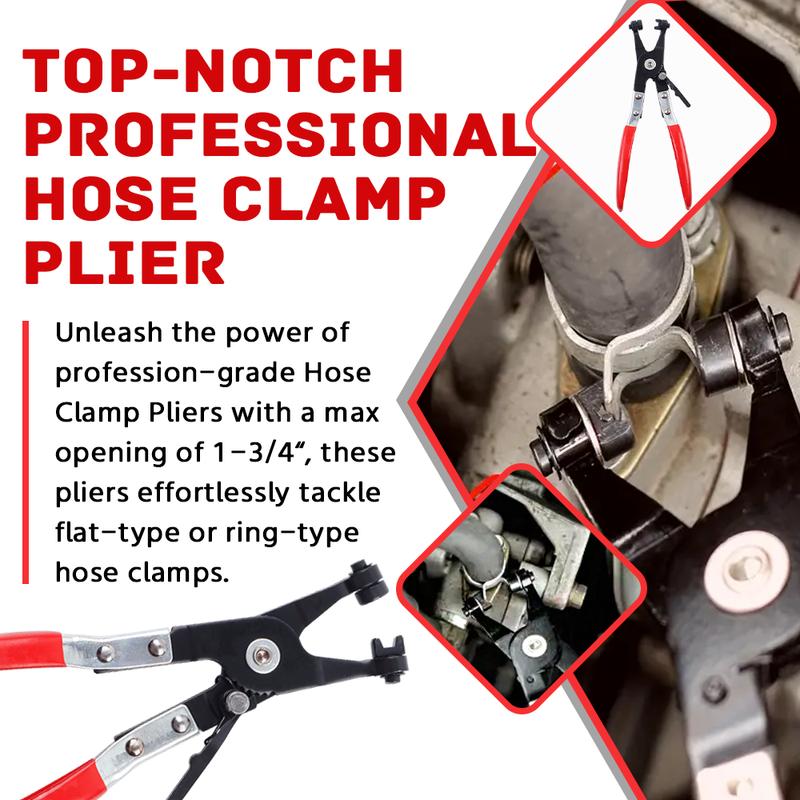 4PCS Hose Clamp Pliers, Car Oil Pipe Separation Pliers, Filter Clamp Pliers, Professional Auto Repair Tools, Labor-Saving Design
