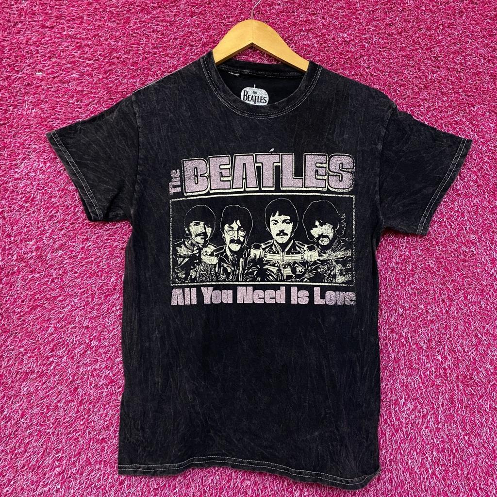 The Beatles All You Need is Love Mineral Wash Tshirt