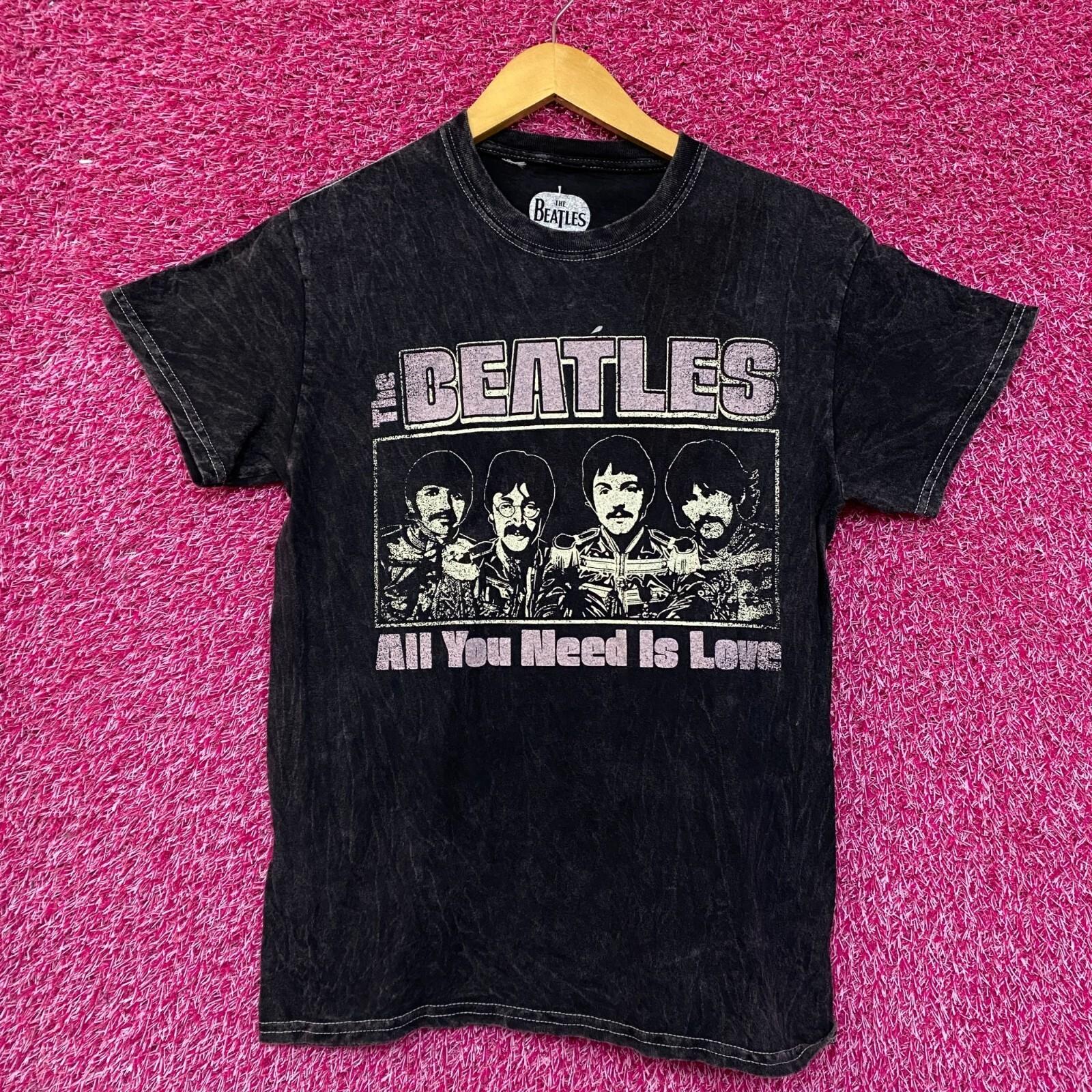 The Beatles All You Need is Love Mineral Wash Tshirt 4XL