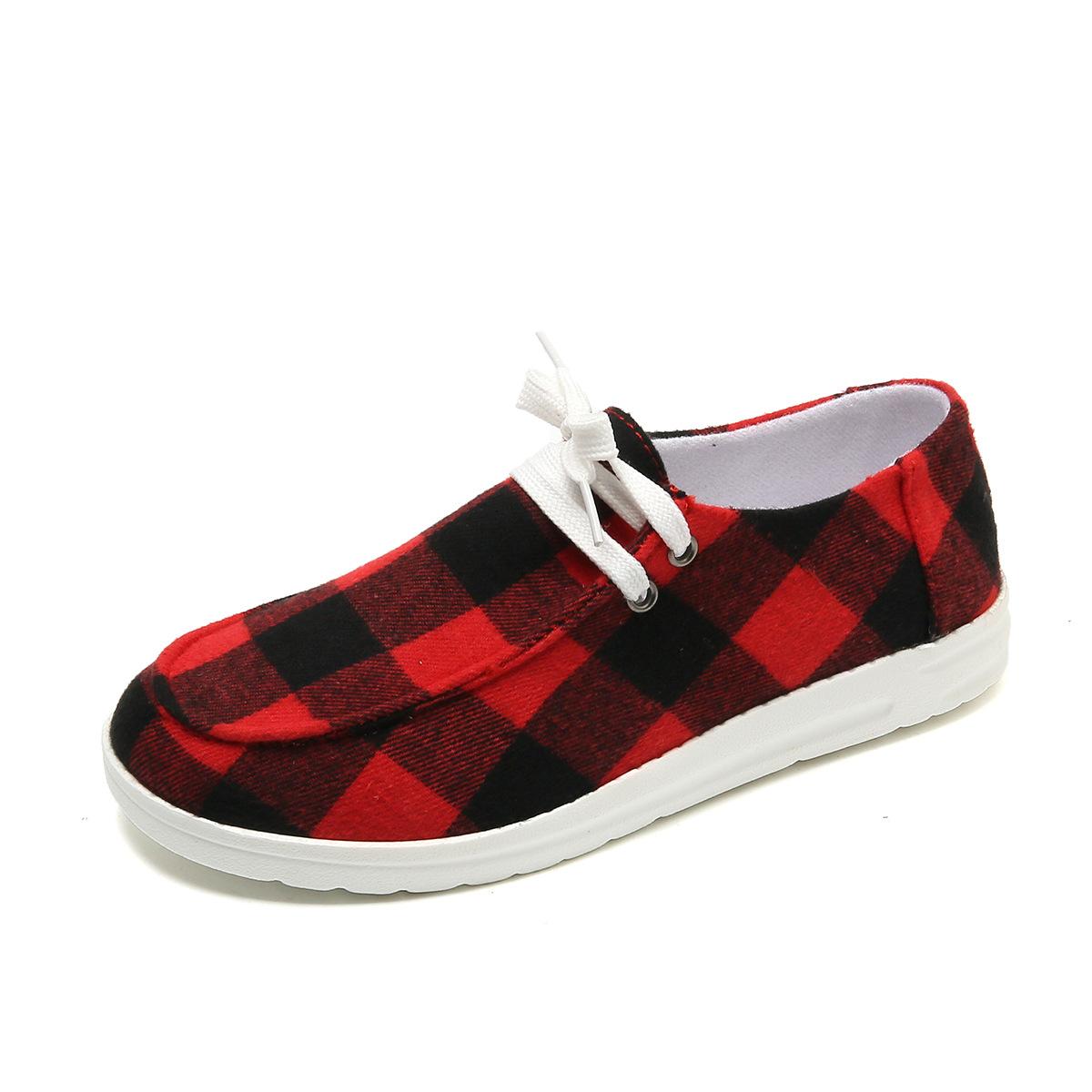 

Ветер большой размер осень и зима плоский каблук низкий верх круглый носок шнуровка холст модная повседневная обувь 39