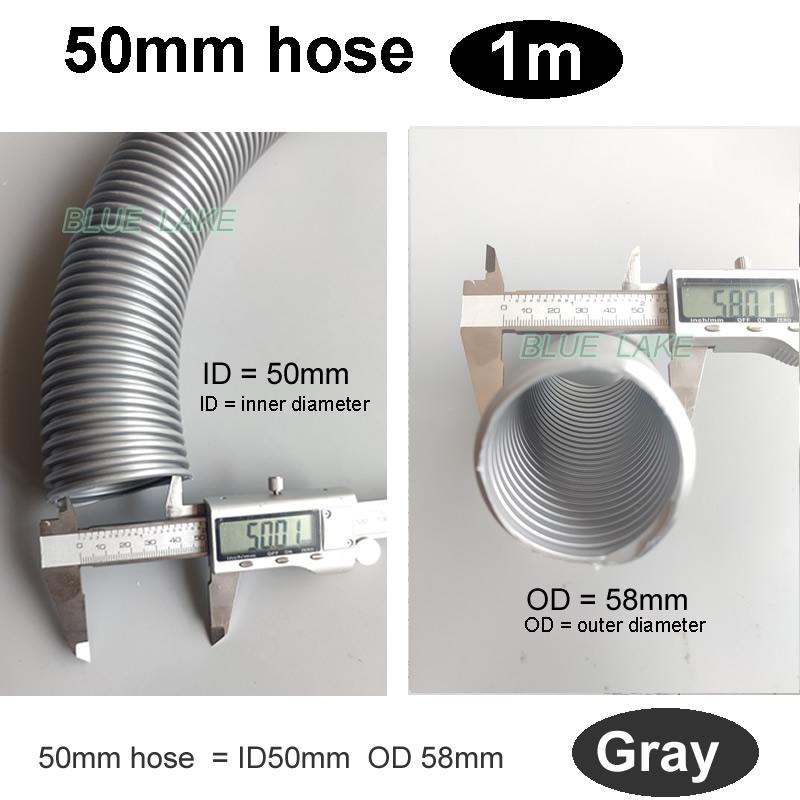 

Vacuum cleaner water absorption machine thread Hose gray inner 25mm 28mm 32mm 35mm 38mm 40mm 50mm durable vacuum cleaner parts