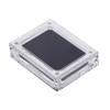 Acrylic Glass Top Gem Box Gemstone Diamond Display Stand Holder Storage Organizer Case