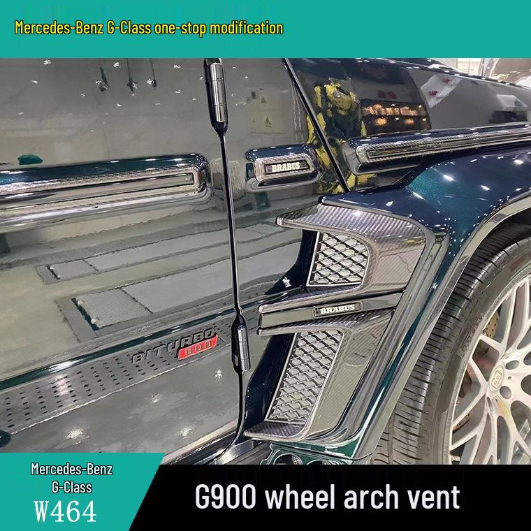 Mercedes-Benz W464 G-Class Carbon Fender Flares & Air Vents by Brabus G900