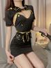 Sexy Wet Look PU Leather Dress Female Breast Exposing Bodysuit  Erotic Clubwear Sexy Elastic Latex Lingerie Cosplay Red Dress