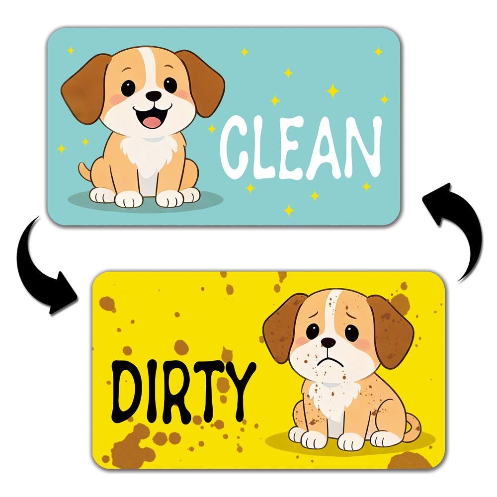 Clean Dirty Indicator Dishwasher Stickers Non-Scratch Dishwasher Sticker  Dishwasher Use