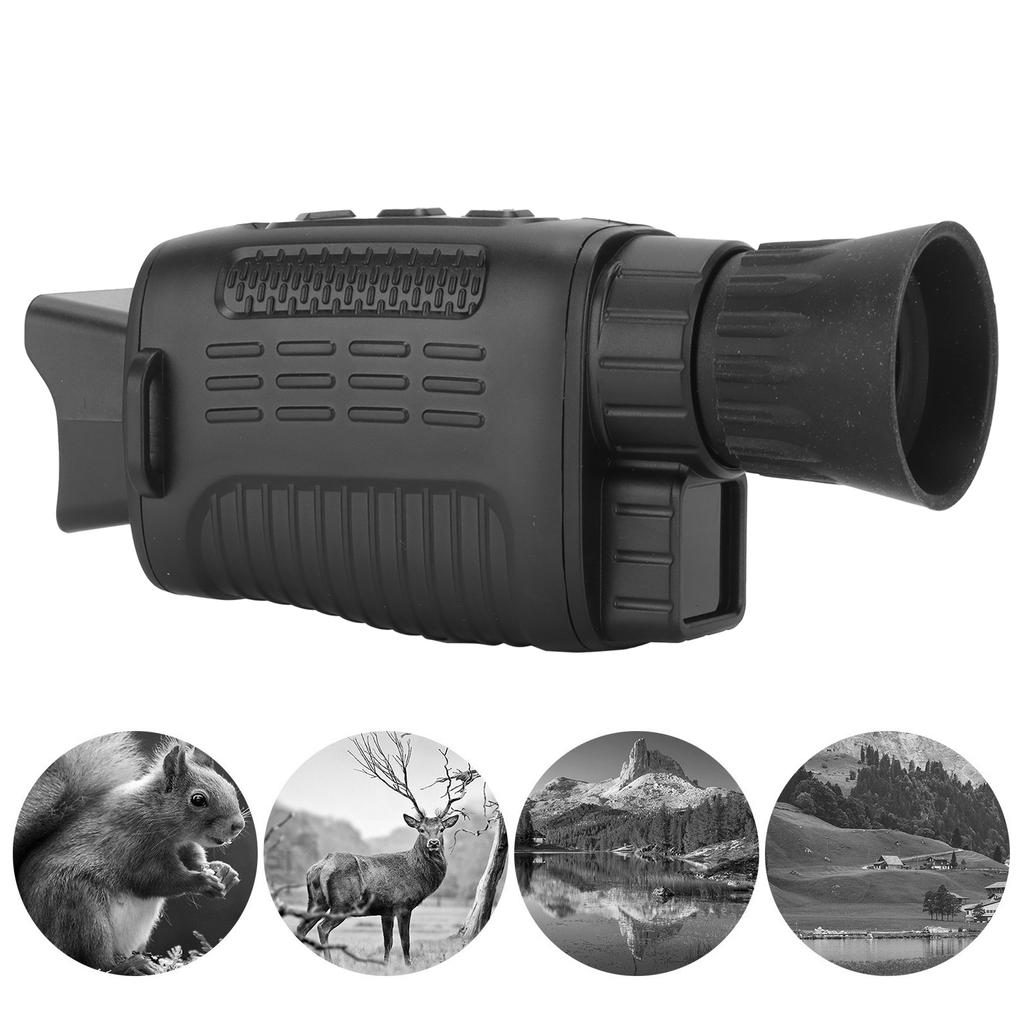 Monocular HD Infrared Digital Night   Device Black and White Night   for