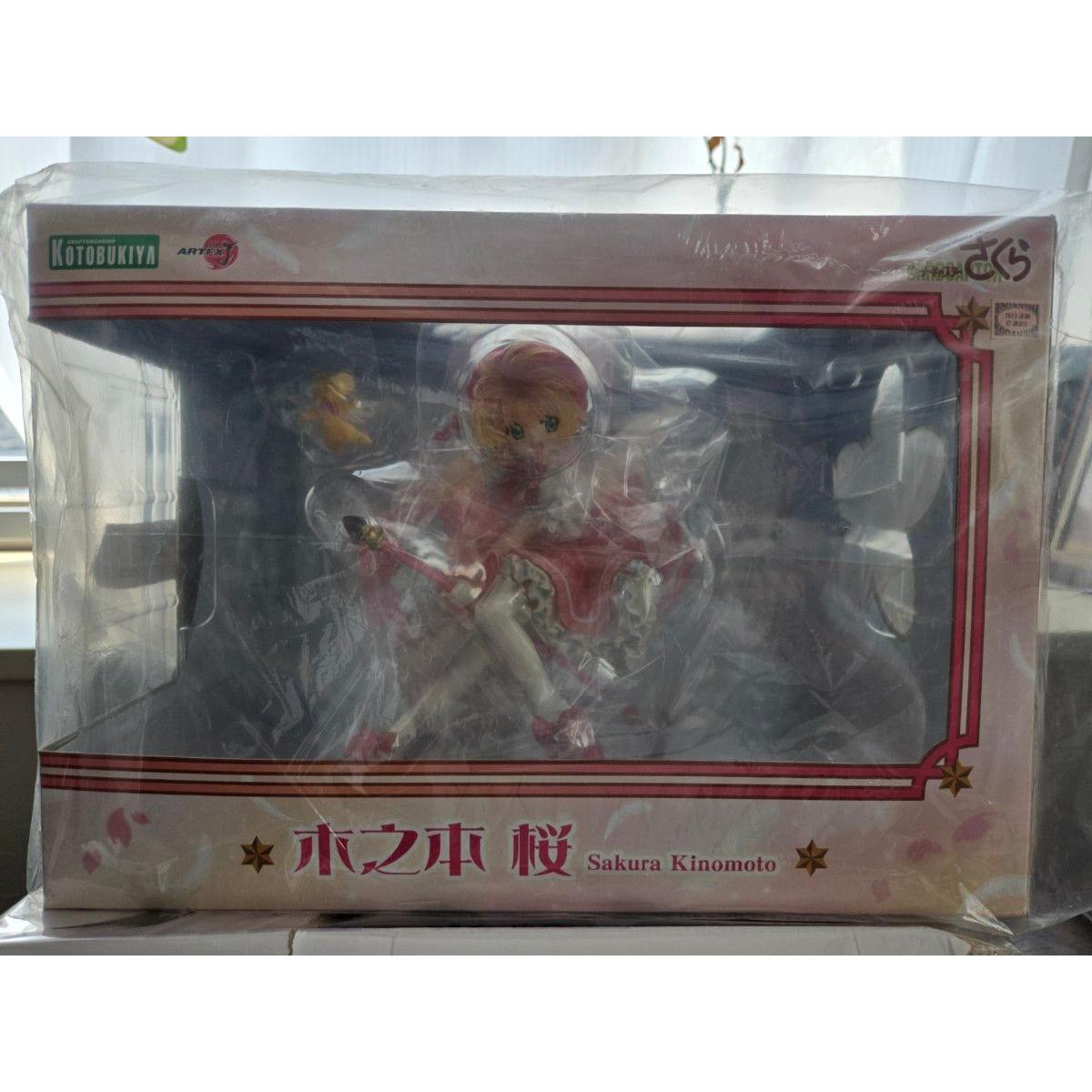 Used Kotobukiya ARTFX J Cardcaptor Sakura Kinomoto Sakura Figure