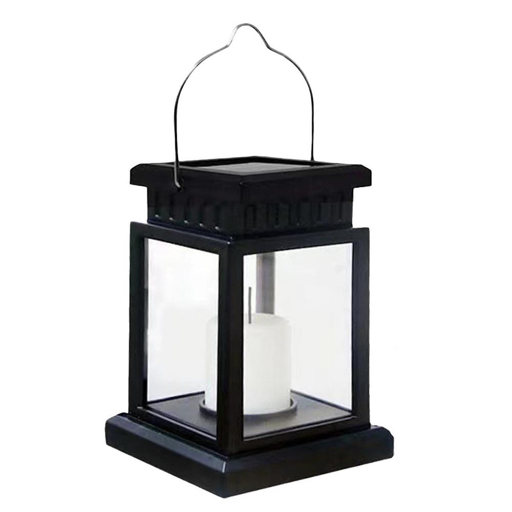 Outdoor Solar Powered Lantern Solar Lantern Lights For Patio Garden Hanging Lamp Candle Lights For Party Decorative