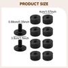 10x Cymbal Accessory Easy Installation Drum Accessories Cymbal Stand Felt Pads for Stage Concert Show Musician