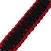 2pcs Red and Black Heavy Duty Door Check Straps, Paracord Door Straps, Door Limit