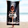 1PC Custom Name Ballerina Dreams Spotlight Beach Towel Highly Absorbent And Sand-Resistant Towel for Swimming, Pool, Yoga, And Travel Lightweight