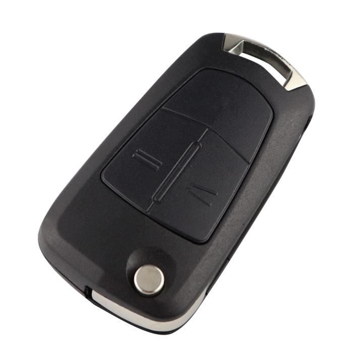Juste de clé de voiture à distance pliable à bouton, coque Fob, adaptée pour Opel SachCorsa D, Astra J G, Zafira A, Vectra B Mokka