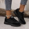 Women Causal Sneakers 2026 Autumn Platform Walking Shoes Woman Fashion Lace Up Sports Shoes Outdoor Non-slip Running Shoes