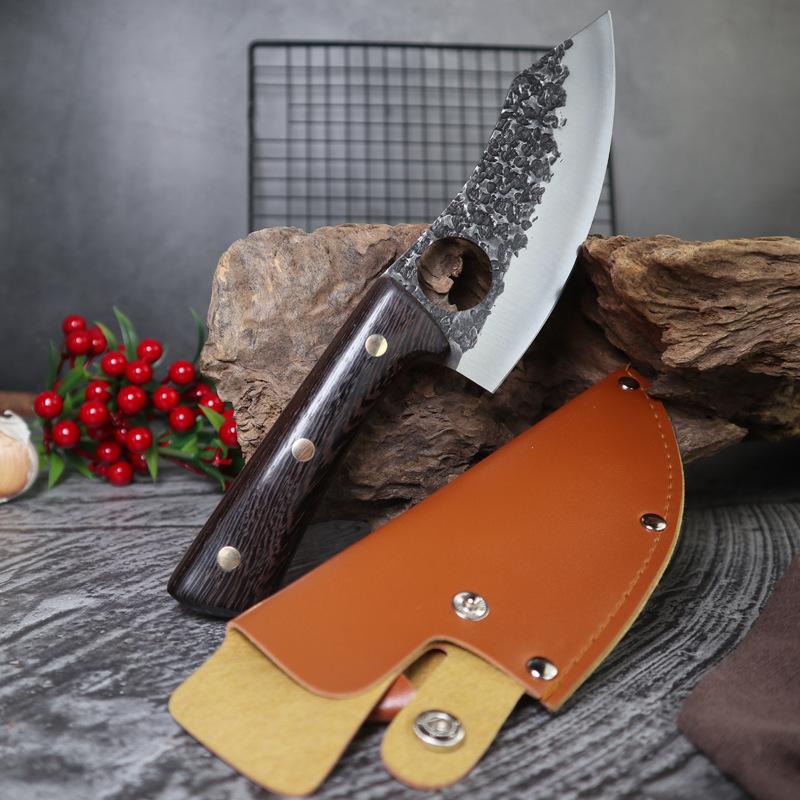 

Кованый обвалочный нож Кухонный нож Острый поварской нож Специальный нож для убоя kitchen knife