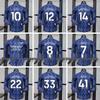 Camiseta de Manga Larga del Arsenal de Visitante 25/26: Edición Saka, Odegaard, Rice con Estampado de Número