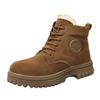 Wool warm boots outdoor snow boots winter men's thickened warm and velvet cold-proof cotton shoes winter northeast boots fashion