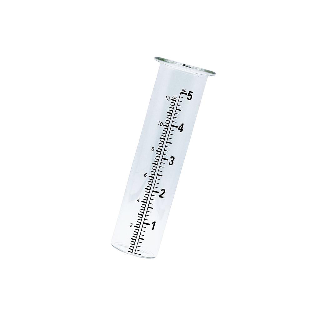 Outdoor Rain Gauge with Easy To Read Large Font Innovative Three Piece Structure Rain Gauge Simple Install for Garden