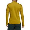 adidas Sleeve Letter Print Half-Zip Long-Sleeve T-Shirt Men Tops Yellow HI1309