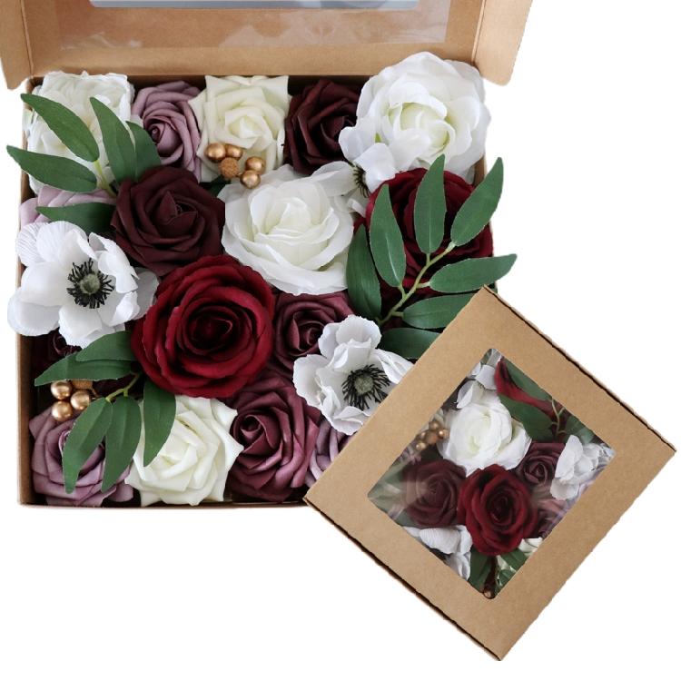 

Elegant Flower Boxes Creative Bouquets Hand Packaging Holds for Lover Friend 1