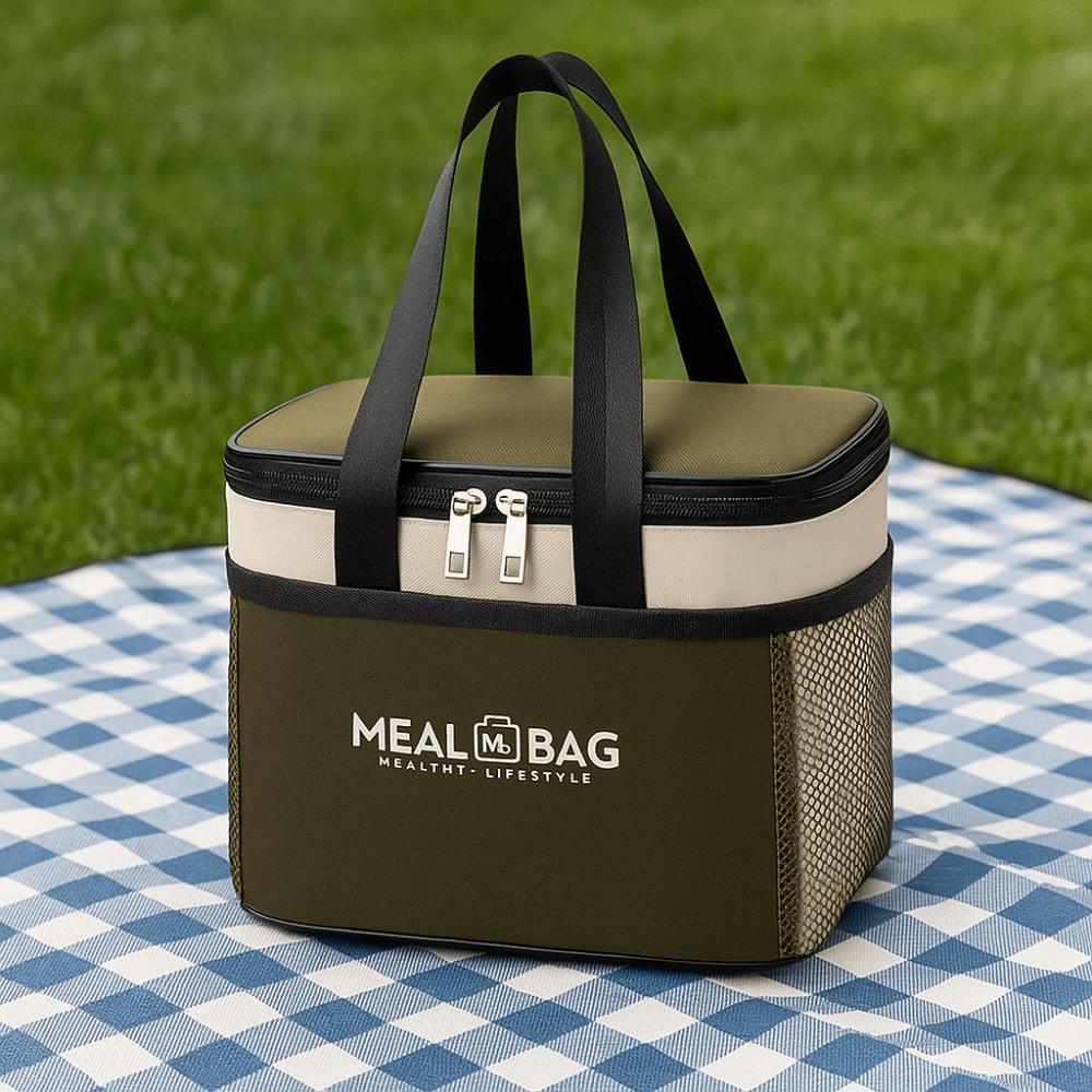 Portable Heat Preservation Bag Wear-resistant Insulated Food Bag Picnic Tote Picnic Bag  Daily Use