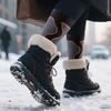 YUEDGE Merinowolle Ski Wintersocken Warm Dick für Snowboarding und Größen Set von 2 Herrensocken, Kniehoch Skifahren, Unisex, 25-28,5cm,