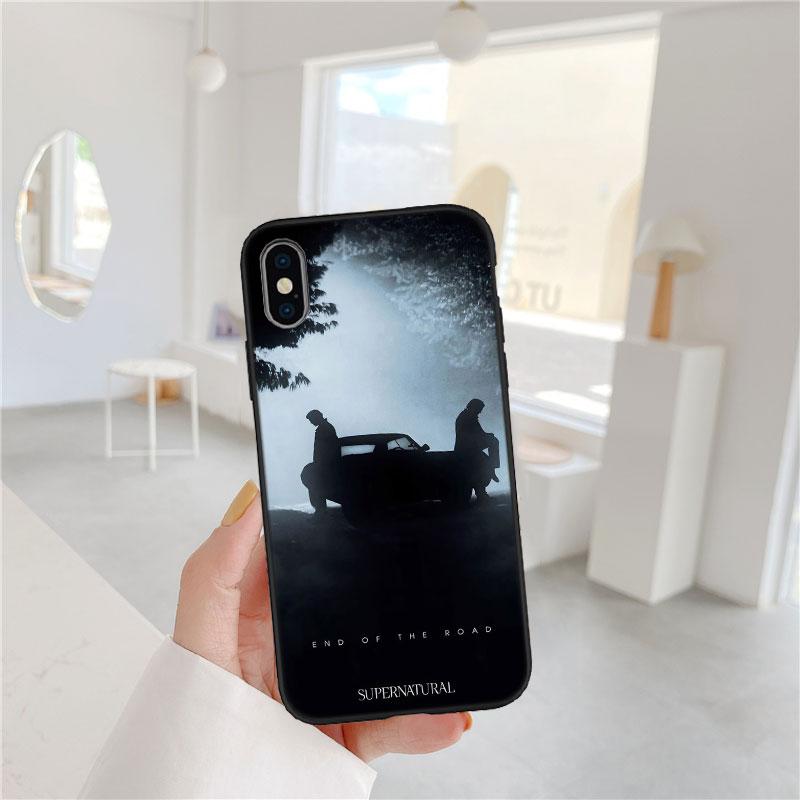 

PP54 S-Supernaturals Soft Shell Phone Case for iPhone 16 15 14 13 12 Pro Max Plus Mini iPhone 13 mini