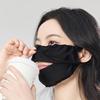JIUMU Women's Silk Sun Protection Face Mask
