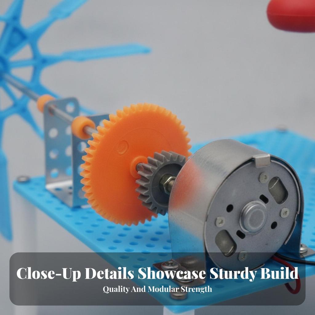 DIY Mini Hydroelectric Generator Kit Classroom Waterwheel Electric