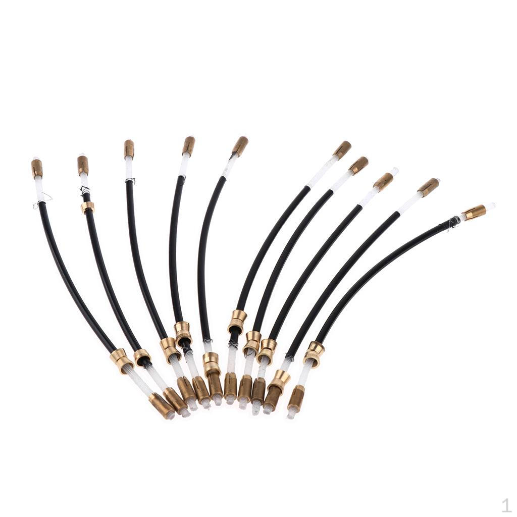 

10 Pieces / Pack Nylon Violin Tail Guts End Cord for Violinist Accessories 1-2