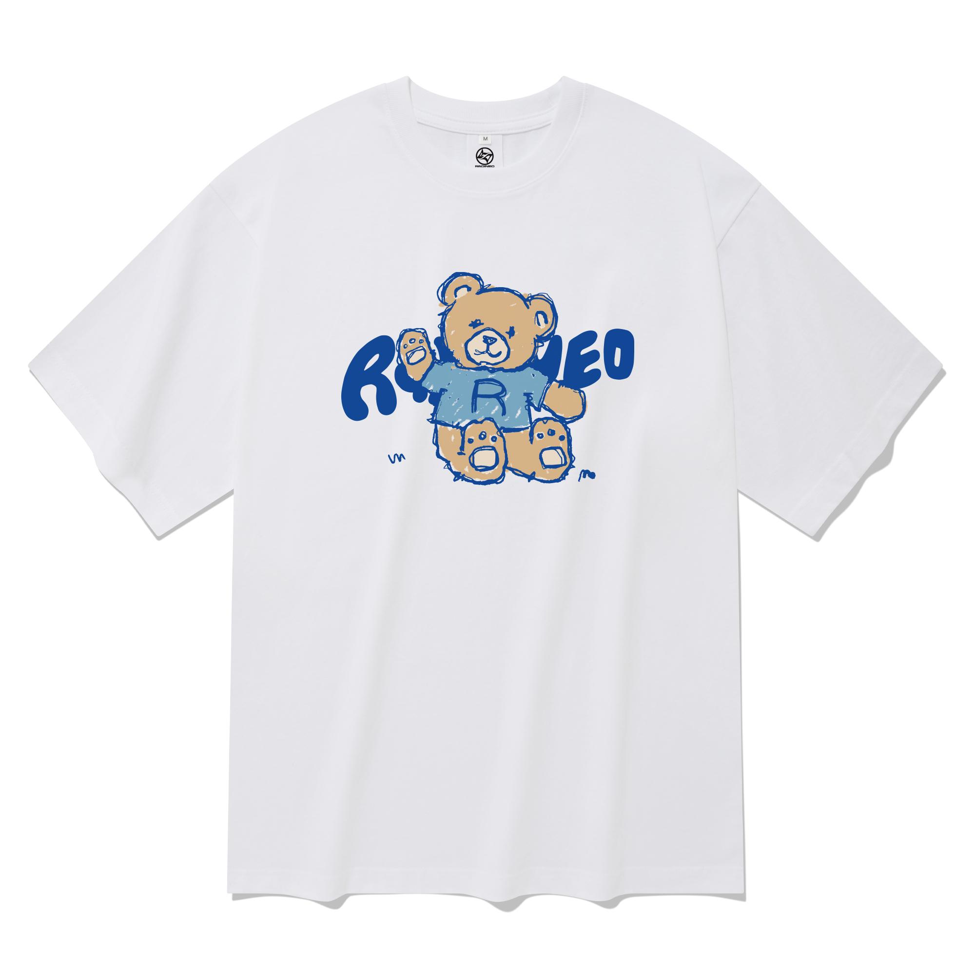 Radineo Soft Bear Short Sleeve T-Shirt White White (White)/L