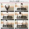 Collection Outdoor Table 120 X 60cm Folding Tough Light Half Mesh 2 Height Levels Camping Black [Campers Yamazen] HMT-1260R(MBK)
