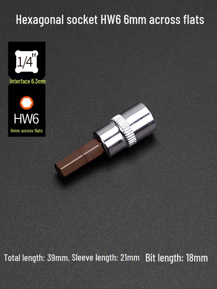 Compact Hex Torx Socket & Phillips Screwdriver Set, T30 Flower Bit